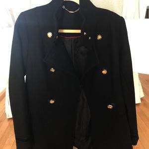 Small Vince camuto navy military peacoat